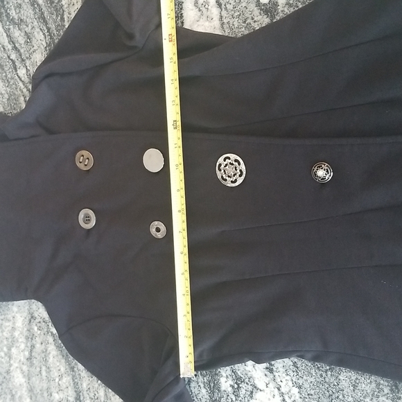 Optionelle❤ Sz XS❤Rayon Blend ❤Unique Buttons ❤ - Picture 3 of 7